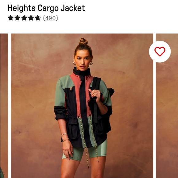 Fabletics Heights Cargo Jacket - Picture 1 of 9